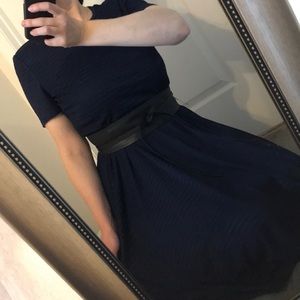 **SALE**  Navy striped Eci Dress from Macy’s